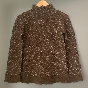 Issey Miyake Women's Pleated High Neck Top